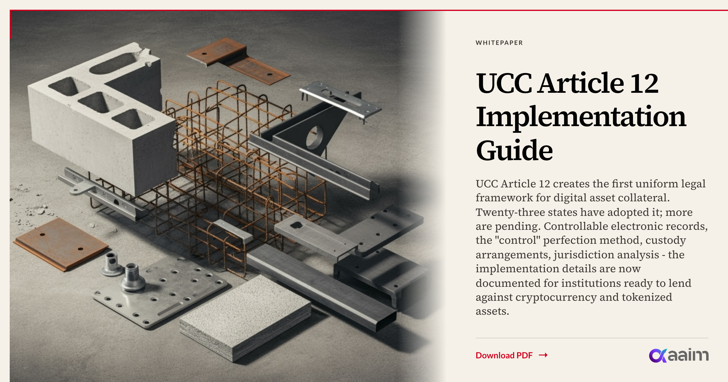 UCC Article 12 Implementation Guide - Aaim Institutional